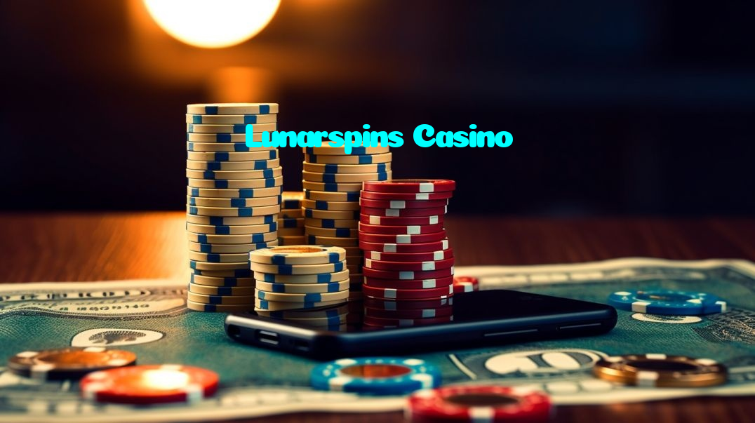 Lunarspins Casino casino presented on mobile device in Pakistan with slots and live games